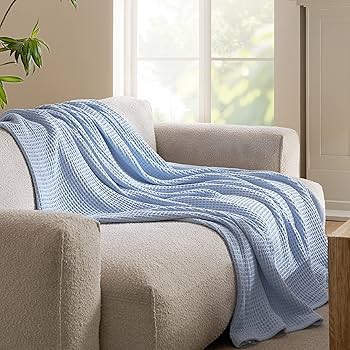 布団・毛布 TWIN BLANKET / SOLID Amazon.com: Bedsure Gentlesoft 100% Cotton Blanket Twin XL
